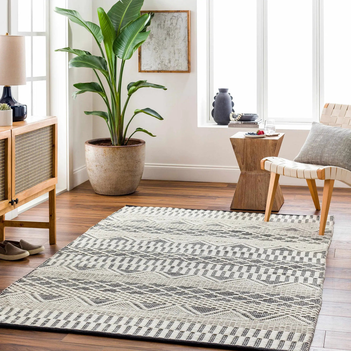 Carly Area Rug - Clearance, installed in a room