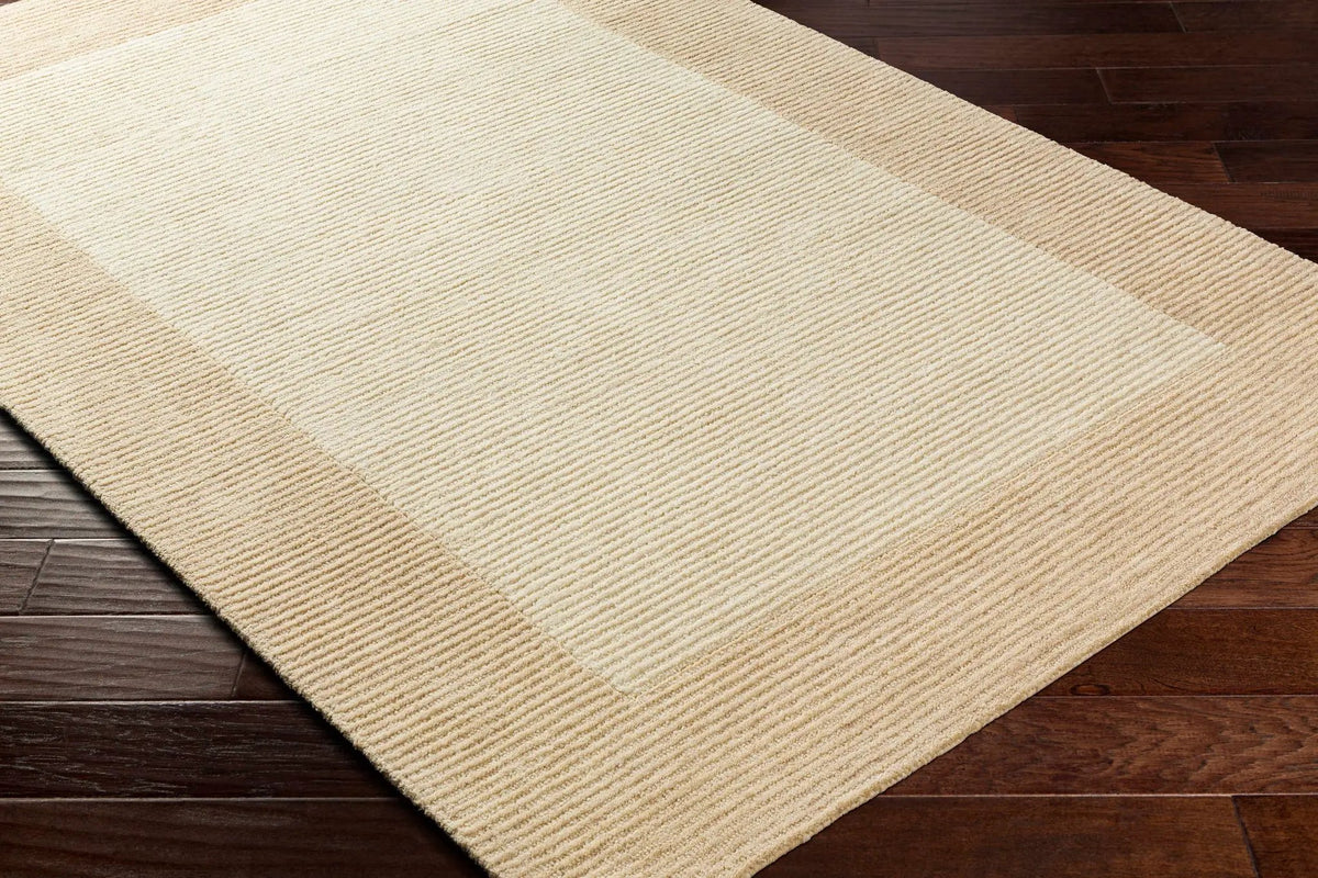 Amadi Beige Wool Area Rug, photo 4 of 9