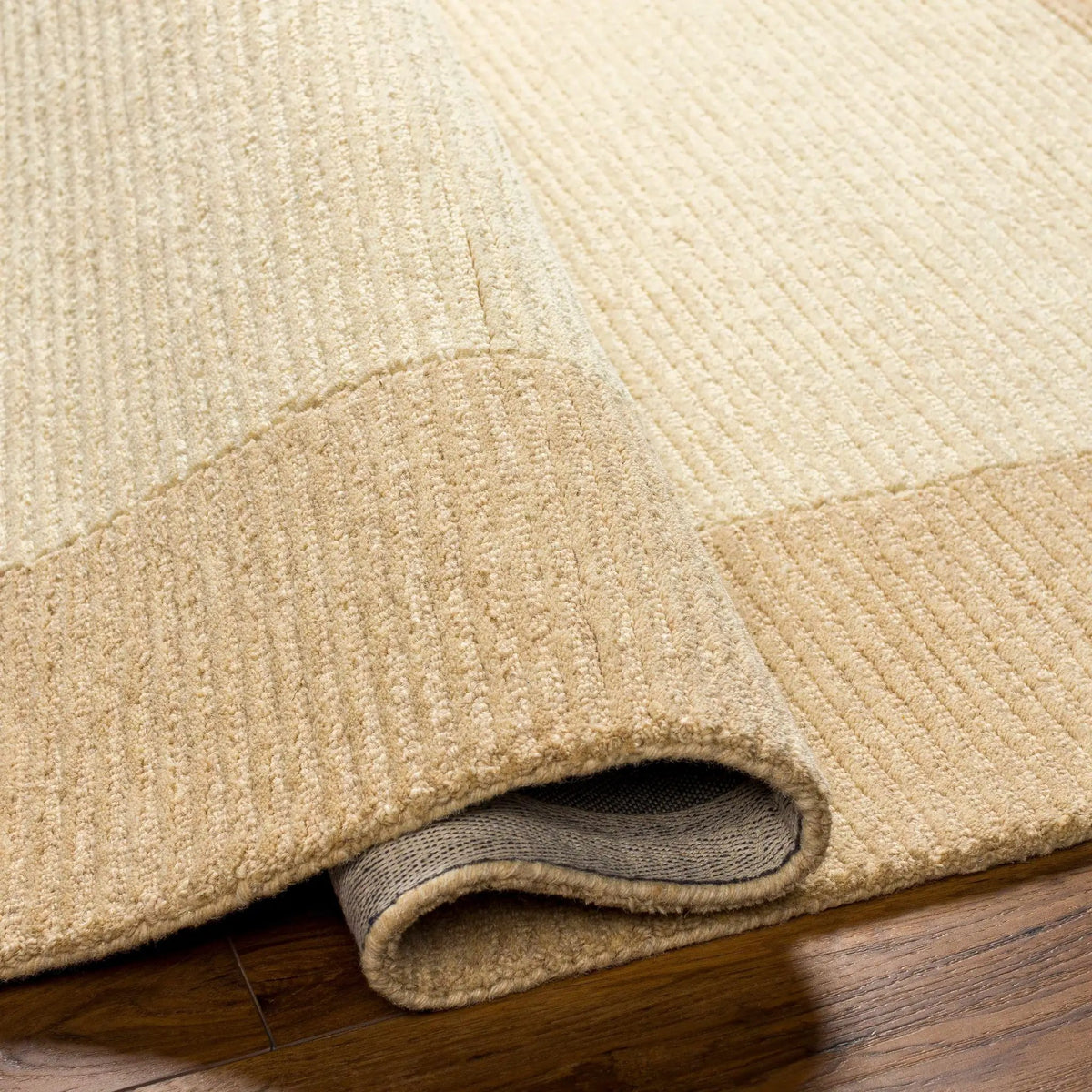 Amadi Beige Wool Area Rug, photo 5 of 9