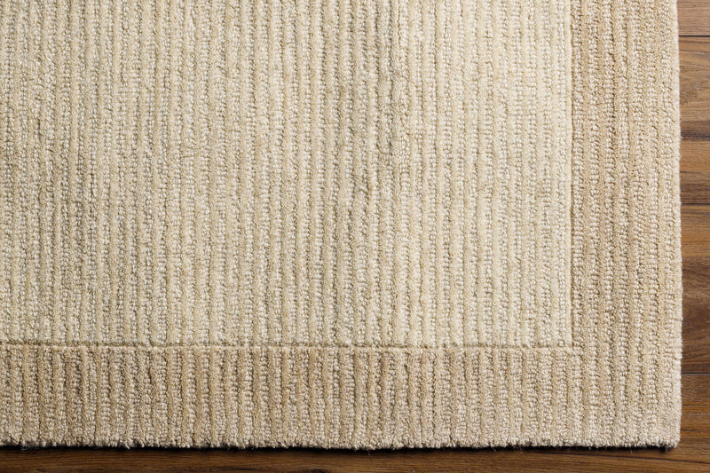 Amadi Beige Wool Area Rug by Boutique Rugs