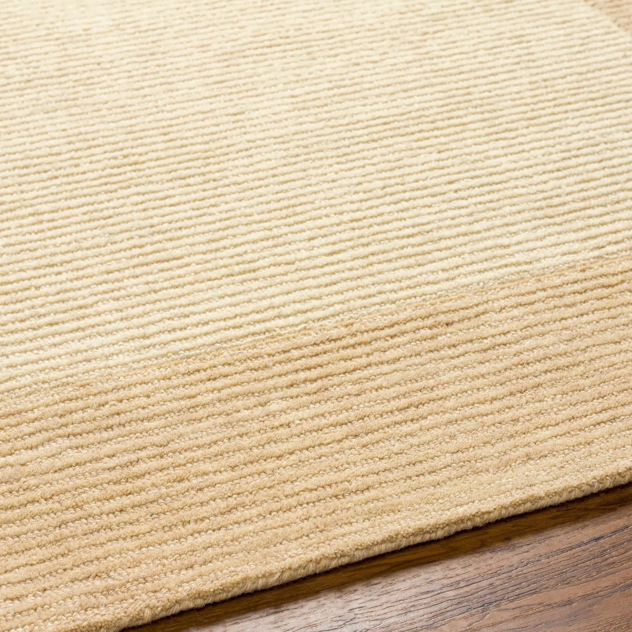 Amadi Beige Wool Area Rug by Boutique Rugs