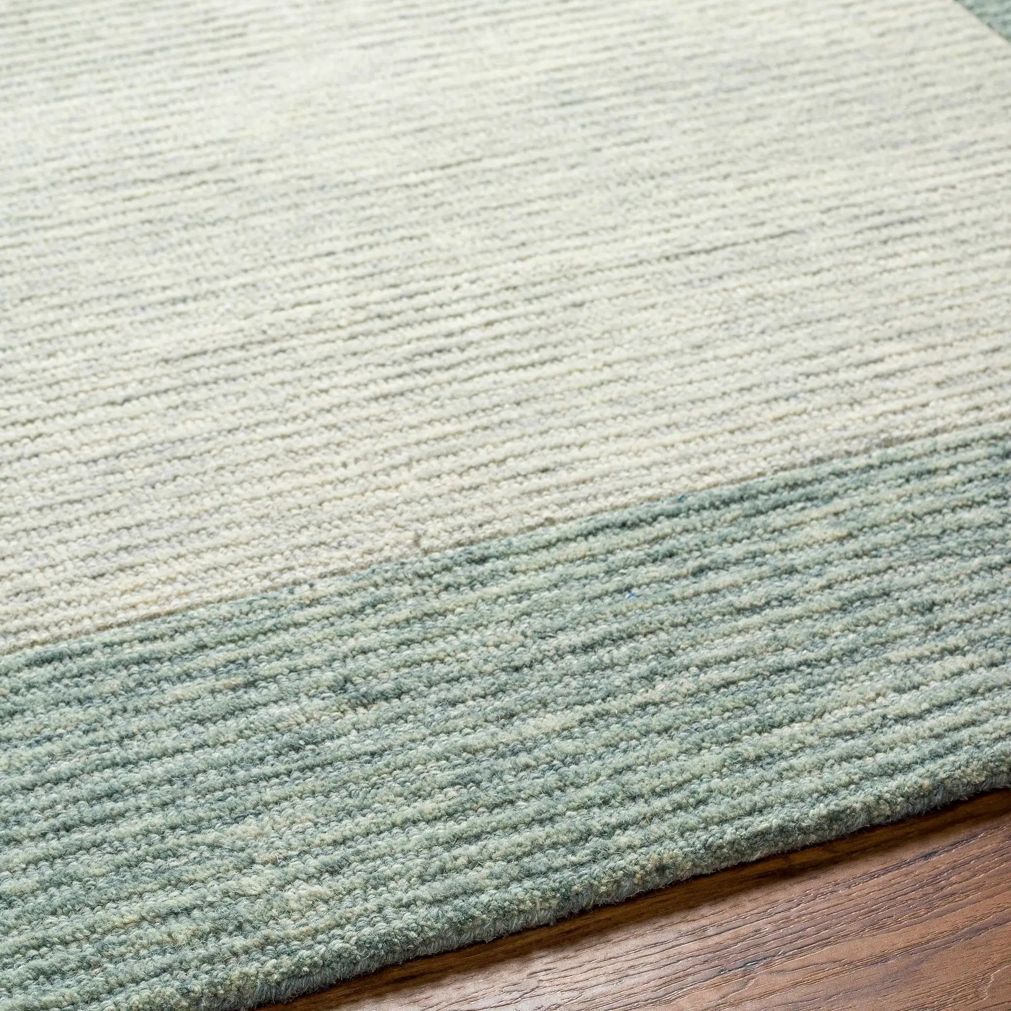 Amadi Green Wool Area Rug by Boutique Rugs