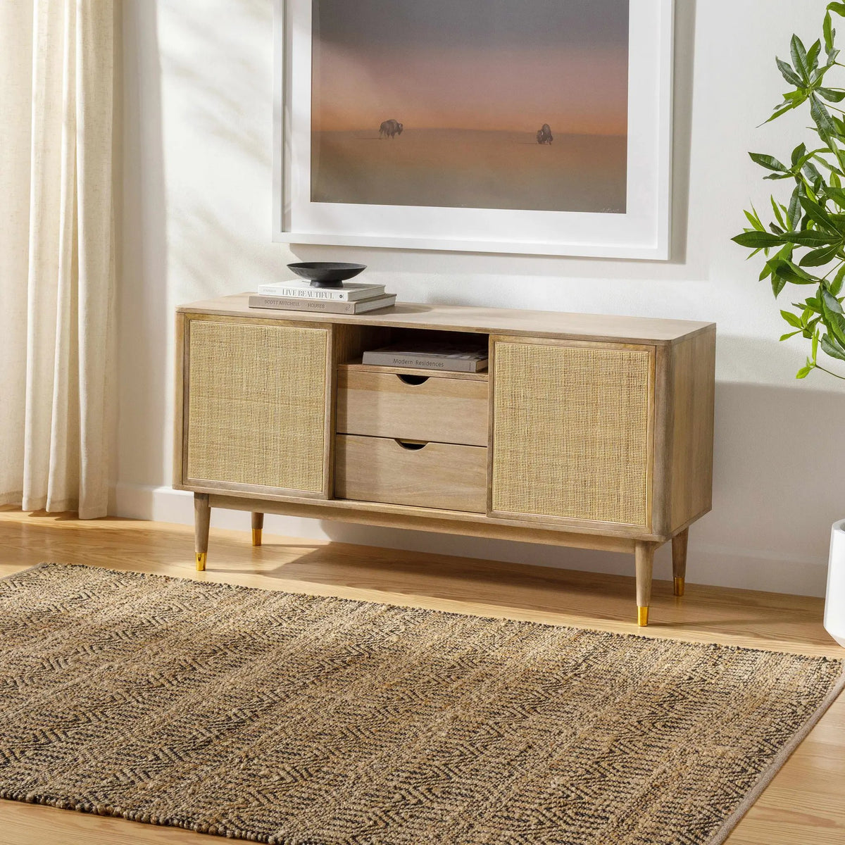 Hetty Area Rug - Clearance, installed in a room