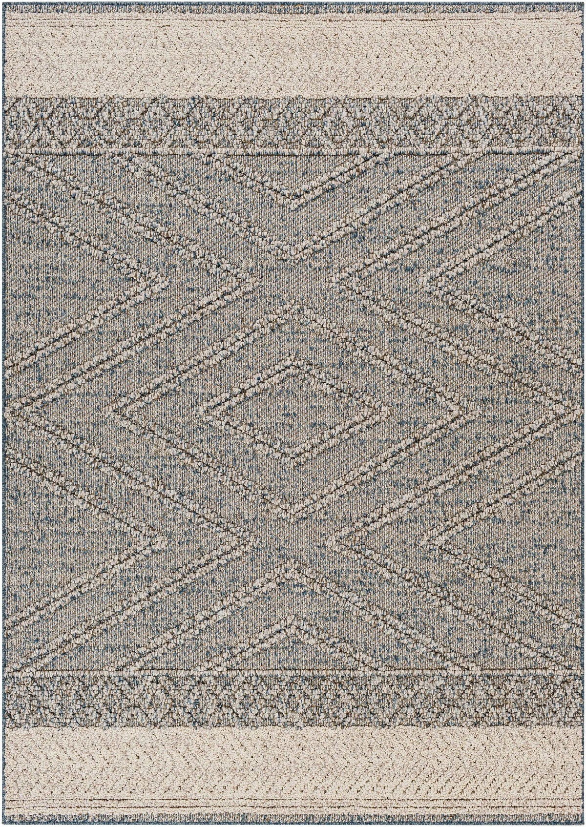 Blue Areli Outdoor Area Rug - Clearance