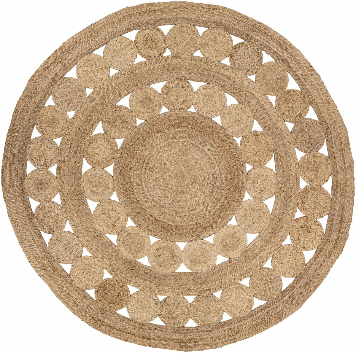Stafford Round Jute Rug - Clearance, photo 5 of 5