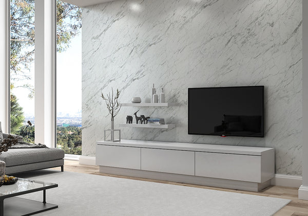 Statuarietto Honed Marble Slab Random