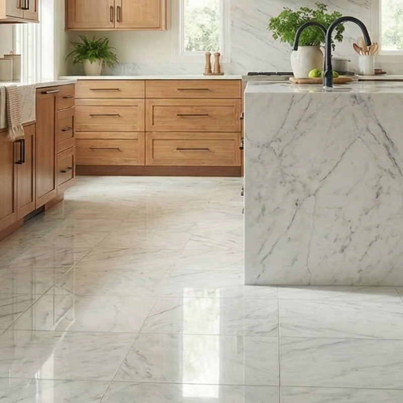 Statuarietto Polished Marble Tiles 12x12 Marble Polished 12x12 Tiles — 2