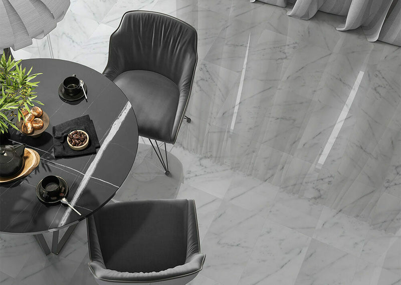 Statuarietto Polished Marble Tiles 12x24 Marble Polished 12x24 Tiles — 3