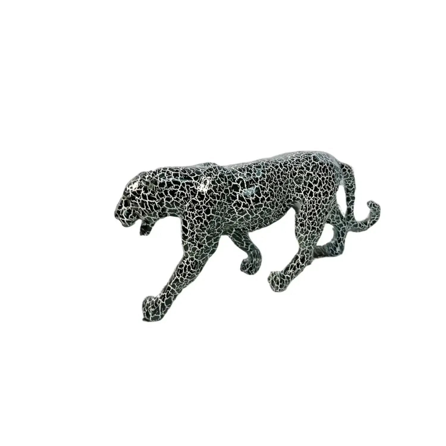 Statue - Geometric Leopard Gold by House Of Avana