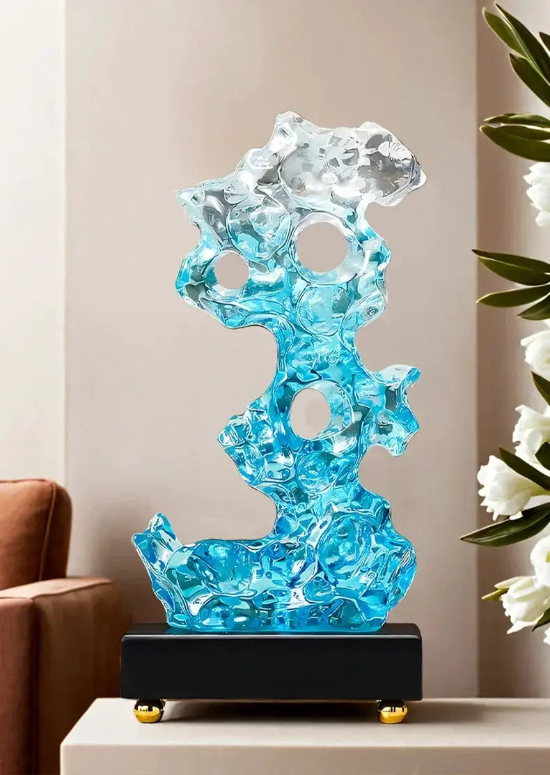Statuette - Decorative Stone Bird Small by House Of Avana