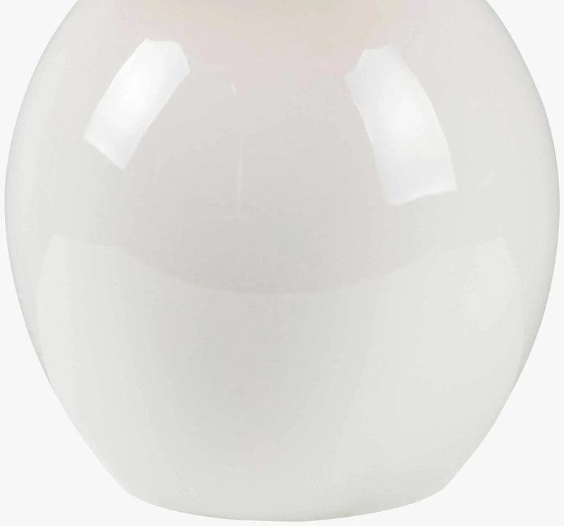 Salgareda White Ceramic Table Lamp by Boutique Rugs