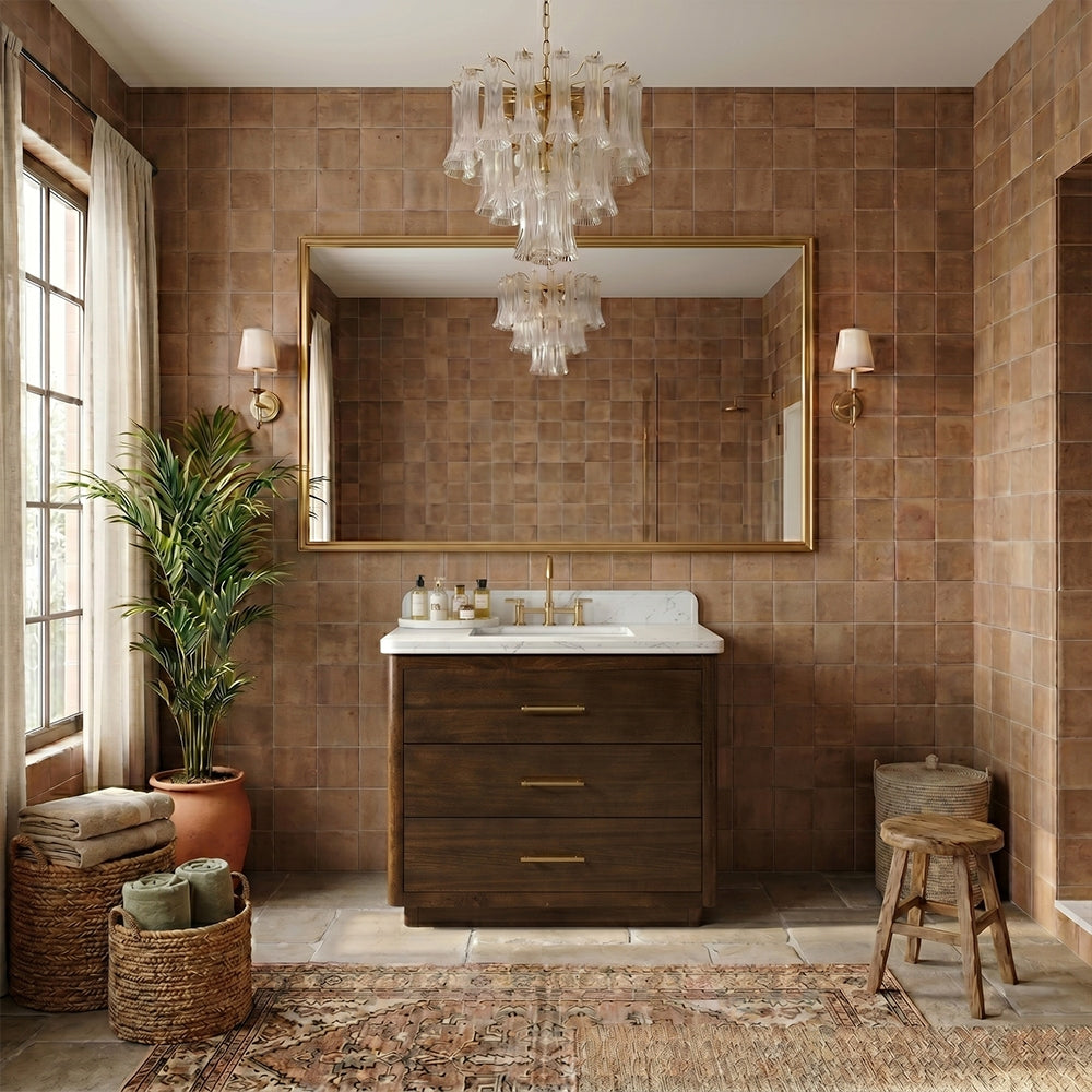 Steppe Glossy Ceramic Tiles 5x5 Ceramic Glossy 6x6 Tiles — 3