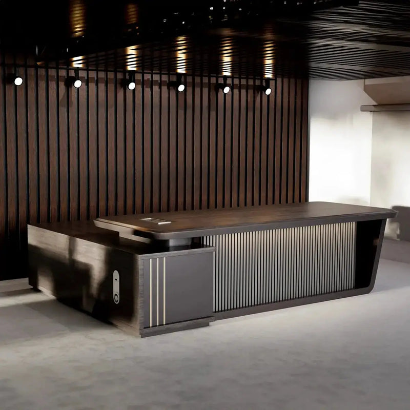 Sterling · Modern Executive L-Shaped Desk by Arc Grove