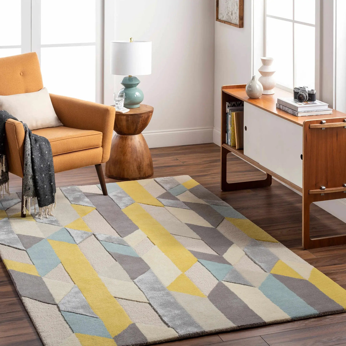 Zoie Area Rug - Clearance, installed in a room
