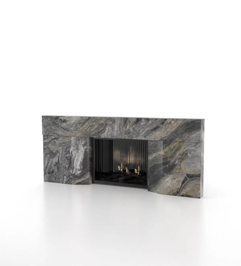 Stonehenge Fireplace by Zicana Boutique