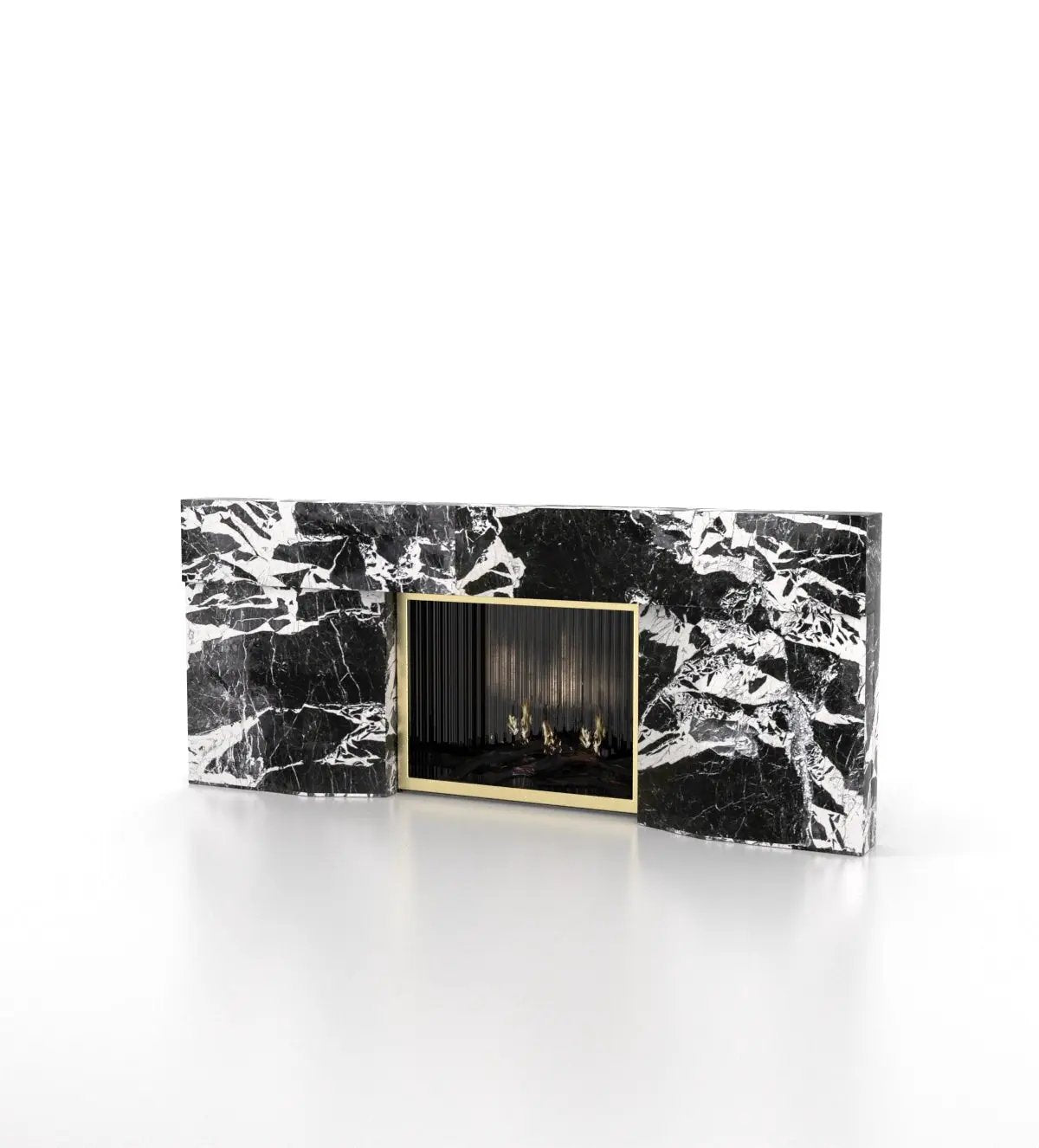 Stonehenge Fireplace by Zicana Boutique