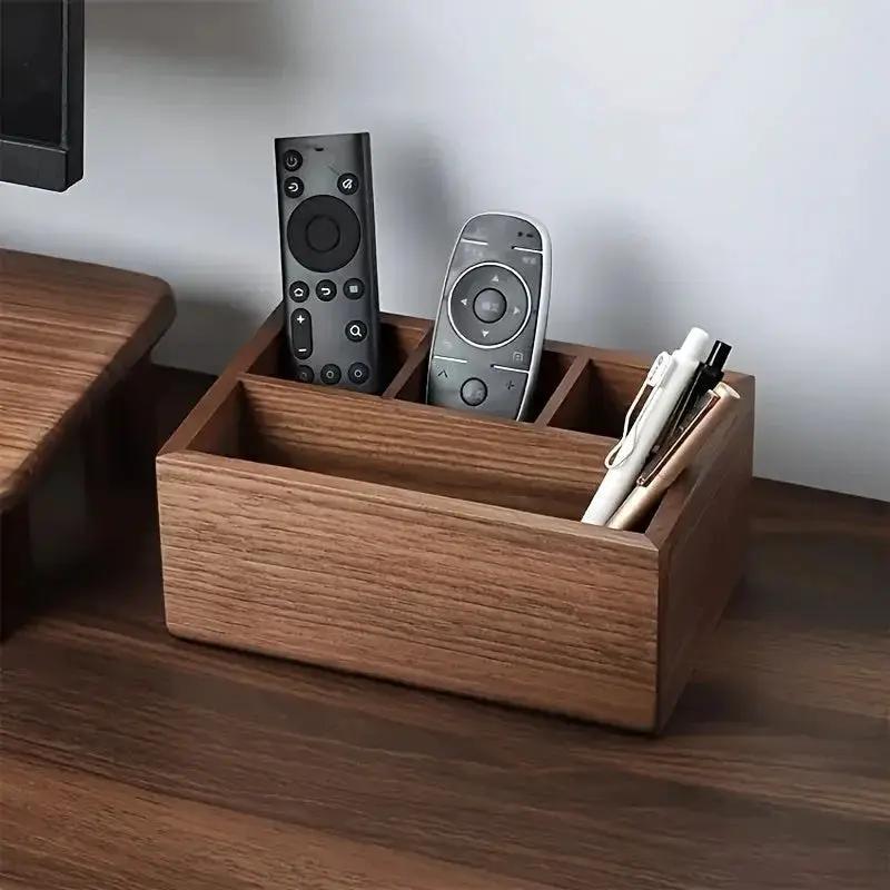 Storage Box - Multifunctional Black Walnut Small by House Of Avana