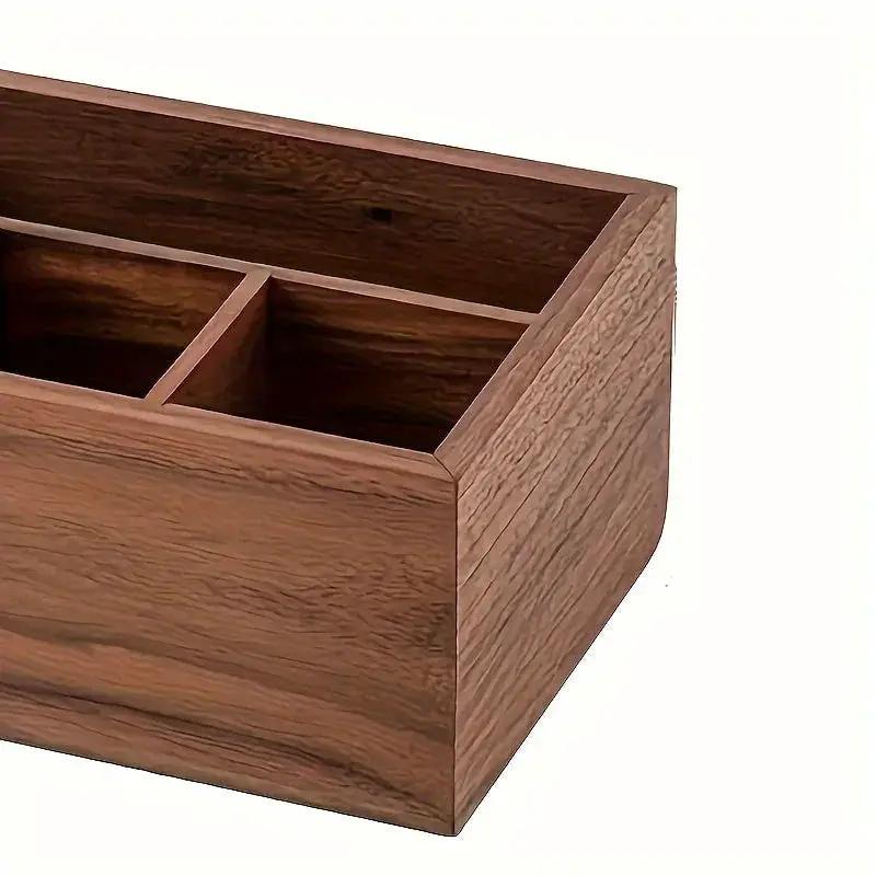 Storage Box - Multifunctional Black Walnut Small by House Of Avana