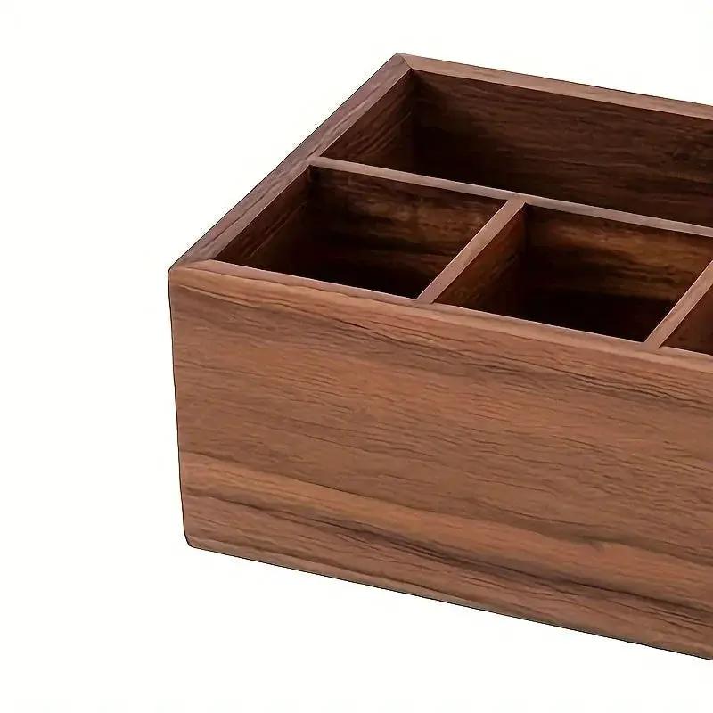 Storage Box - Multifunctional Black Walnut Small by House Of Avana