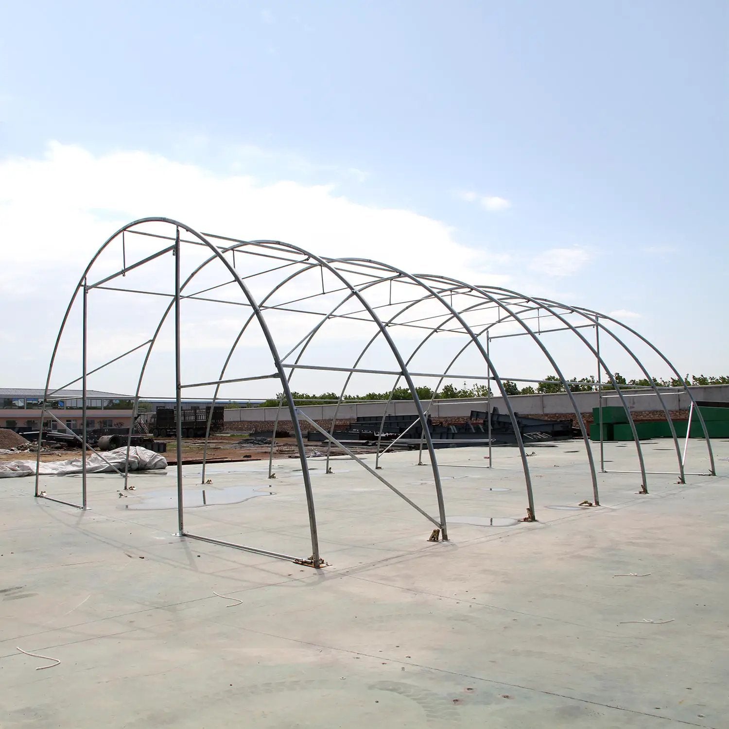 W20'xL33'xH16' Double Truss Storage Shelter by Chery Industrial