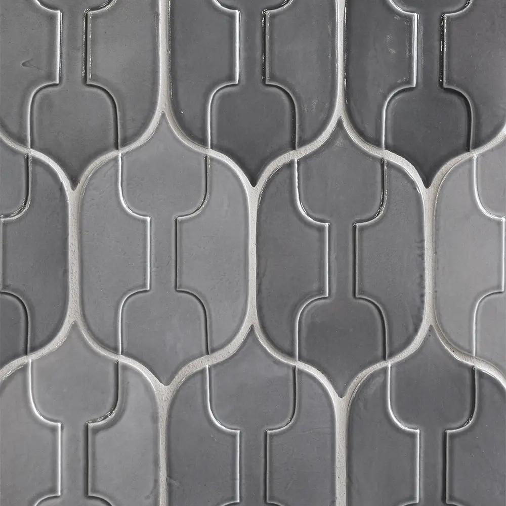 Storm Glazed Antusa Ceramic Accent Tiles 4x6 1/2 by Stonetiledepot