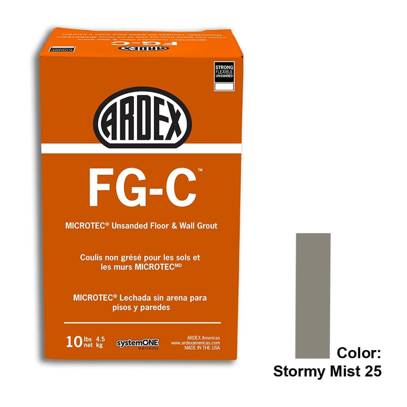 Stormy Mist Tile Setting Materials Fg-C Unsanded Grout Various Tile Setting Materials Various Fg-C Unsanded Grout
