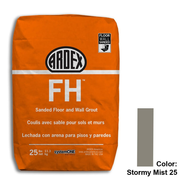 Stormy Mist Tile Setting Materials Fh Sanded Grout Various Tile Setting Materials Various Fh Sanded Grout