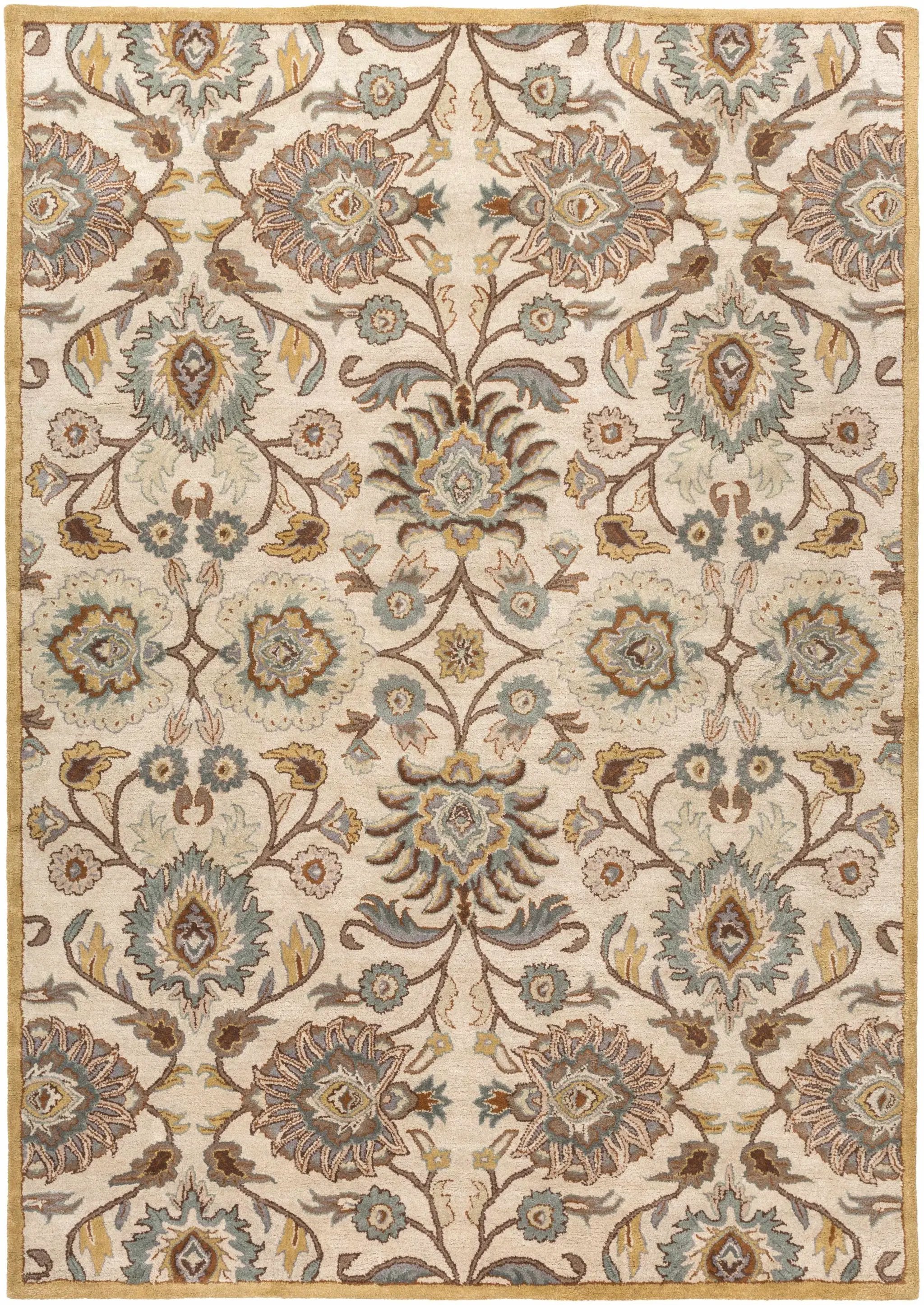 Conesus Hand Tufted Tan 1012 Area Rug by Boutique Rugs
