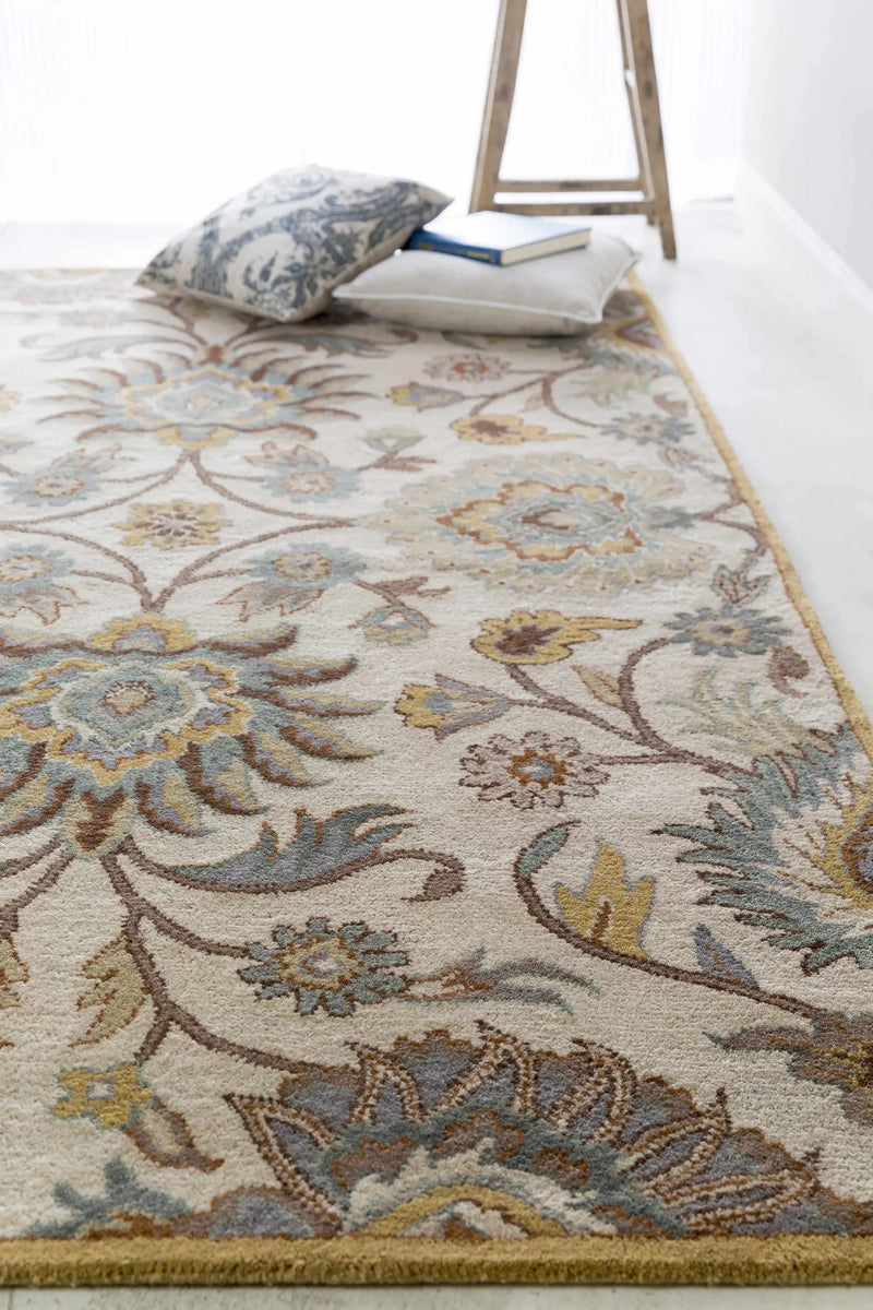 Conesus Hand Tufted Tan 1012 Area Rug by Boutique Rugs