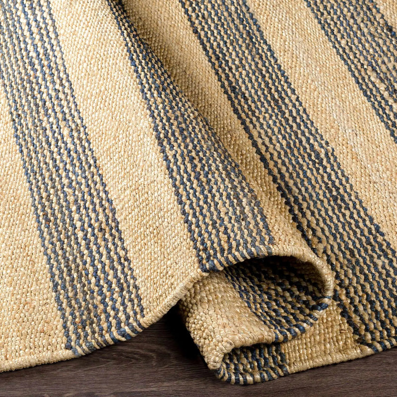 Stapleford Striped Jute Carpet - Clearance by Boutique Rugs