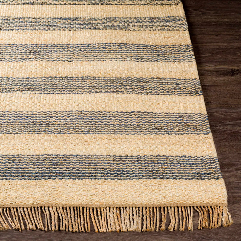 Stapleford Striped Jute Carpet - Clearance by Boutique Rugs
