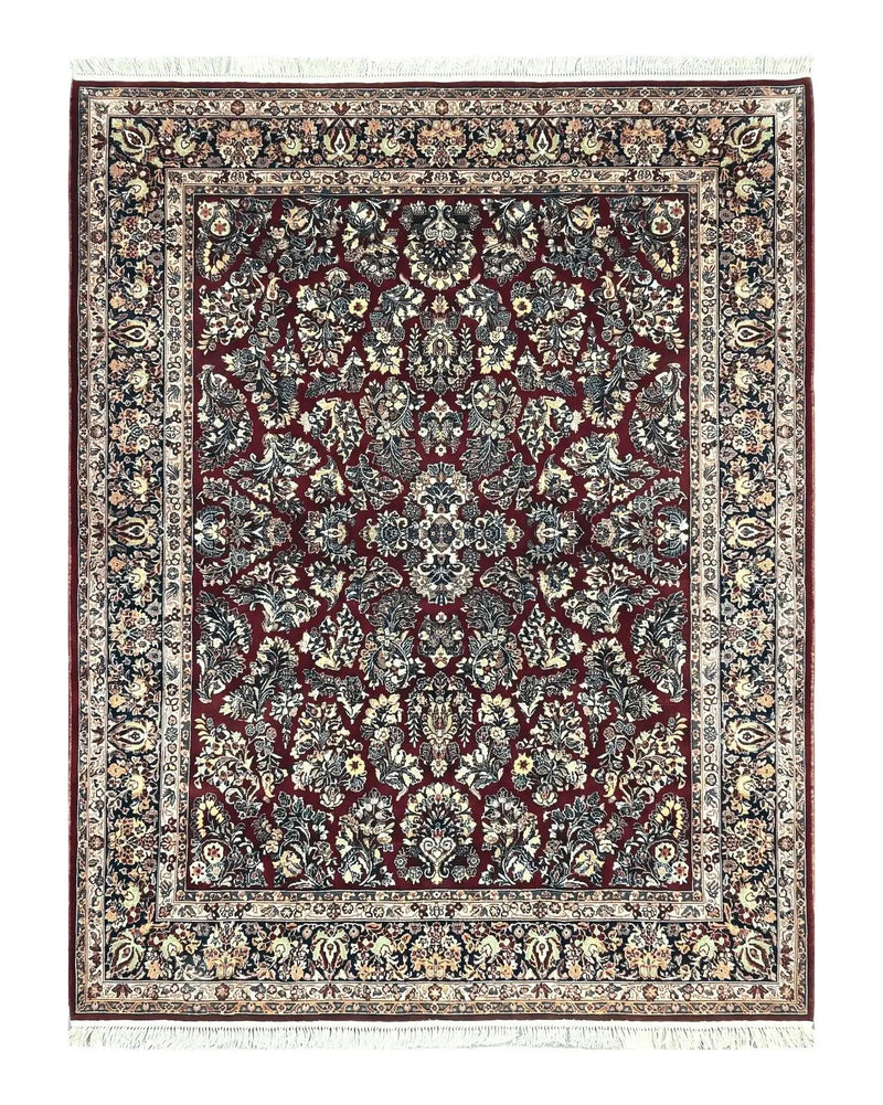 Karastan Rug 9x12 Red Sarouk #785, Wool Karastan Carpet, Discontinued Vintage, Original 700 Series, Karastan Area Rug by Jewel Rugs