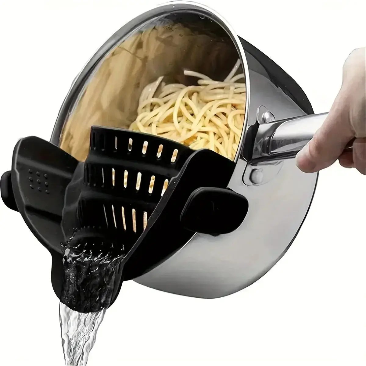 Strainer - Adjustable Silicone Clip On by House Of Avana
