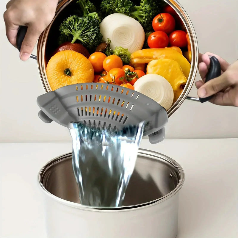 Strainer - Adjustable Silicone Clip On by House Of Avana