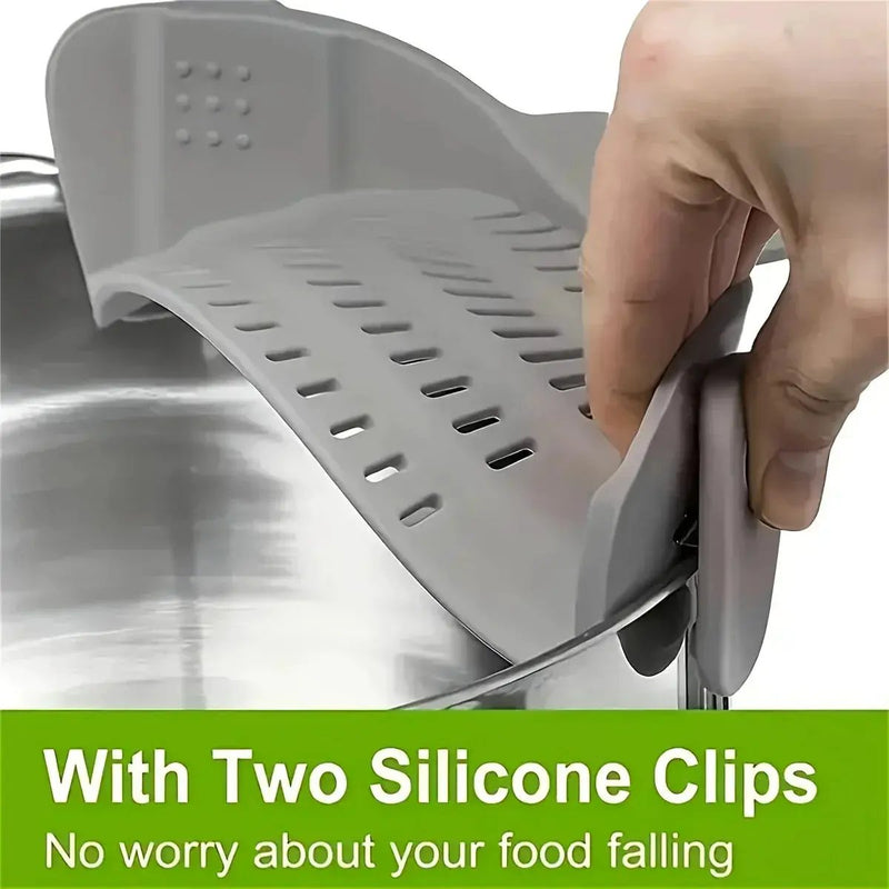 Strainer - Adjustable Silicone Clip On by House Of Avana