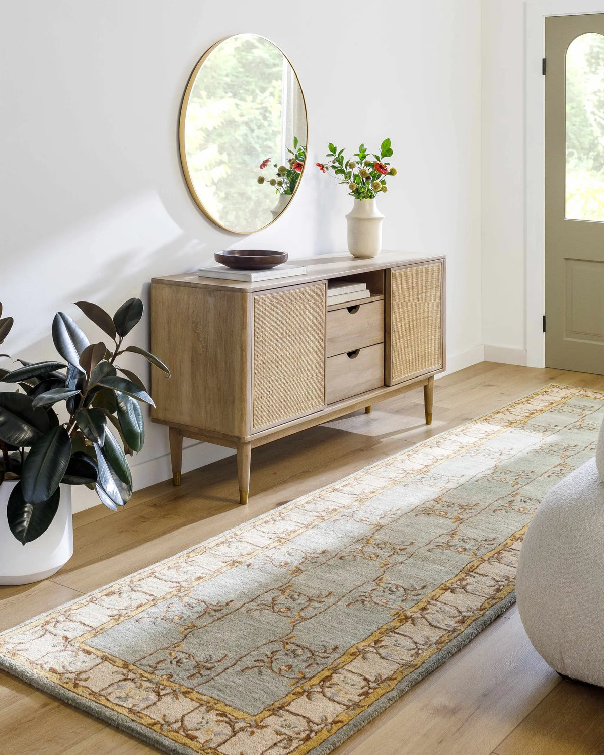 Stringer Area Rug, installed in a room 3