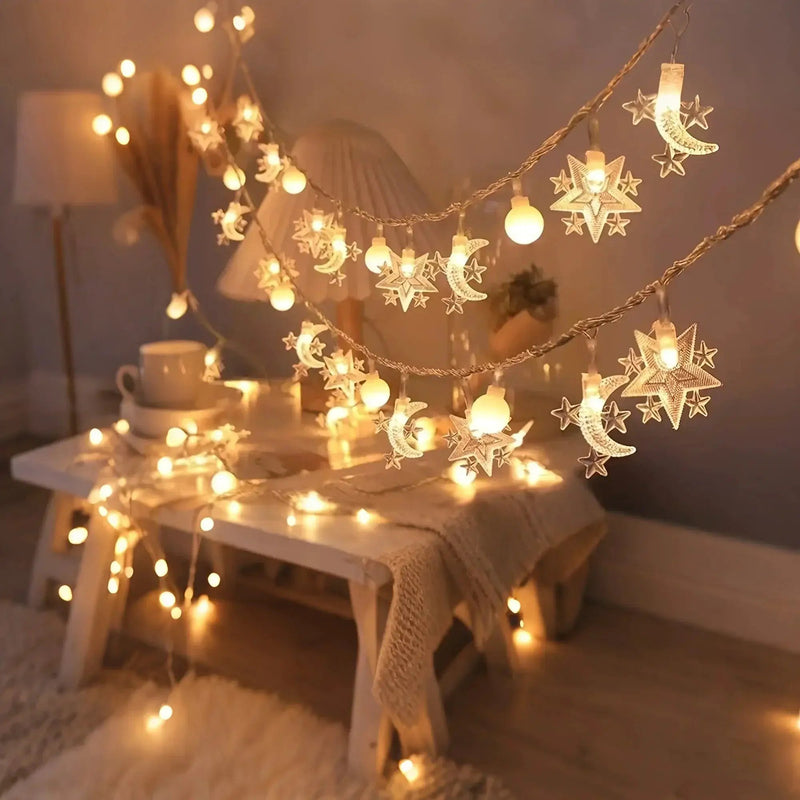 String Light - Decorative LED White 10 by House Of Avana