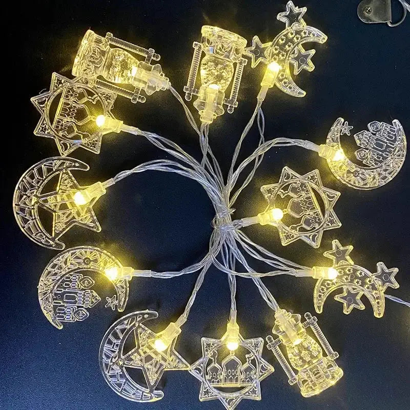 String Lights - LED Islamic 10LED by House Of Avana