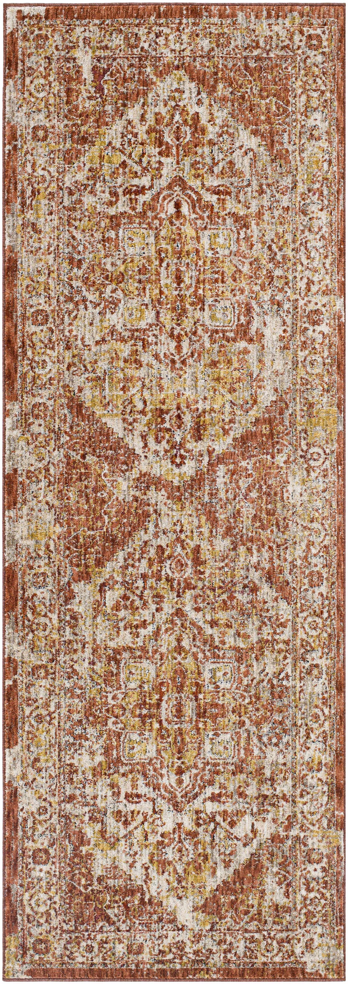 Strathbogie Traditional Red Area Rug, photo 13 of 19