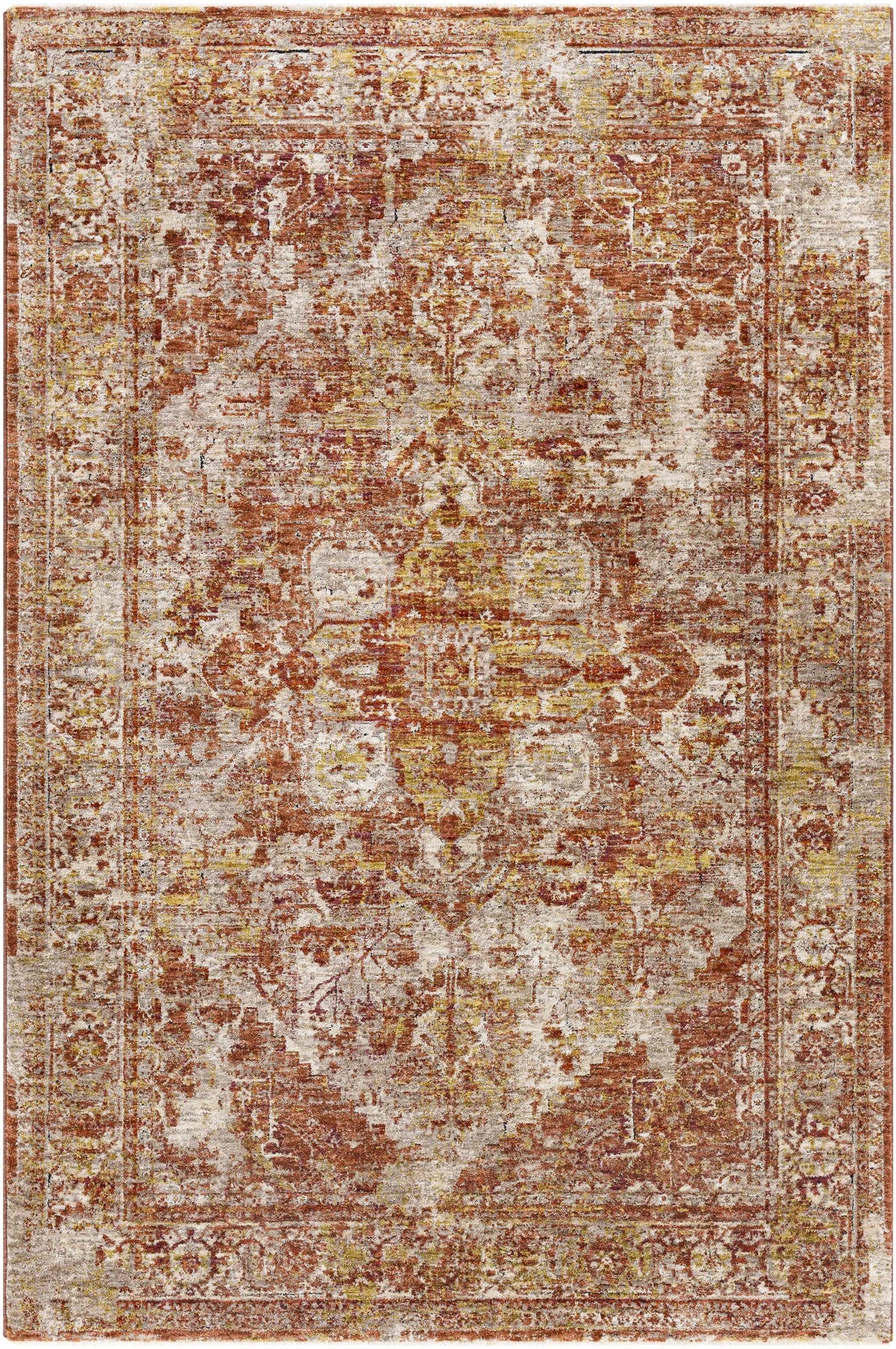 Strathbogie Traditional Red Area Rug, photo 18 of 19