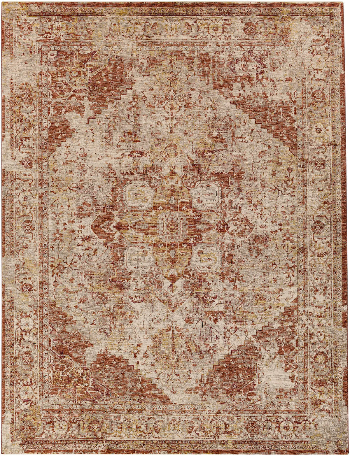 Strathbogie Traditional Red Area Rug, photo 11 of 19