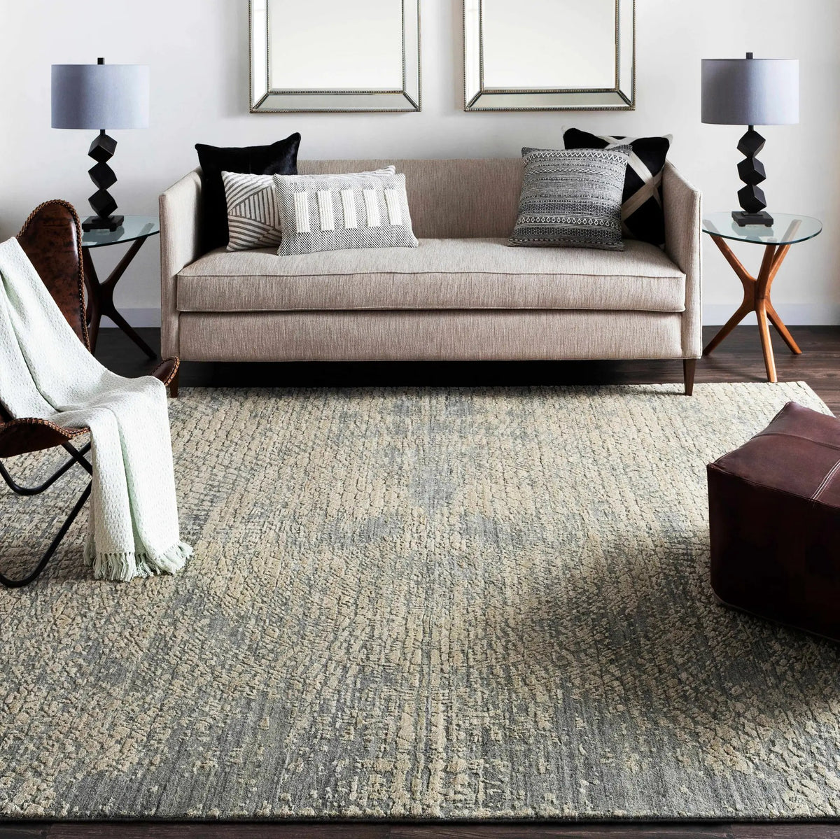 Streatley Area Rug - Clearance, installed in a room