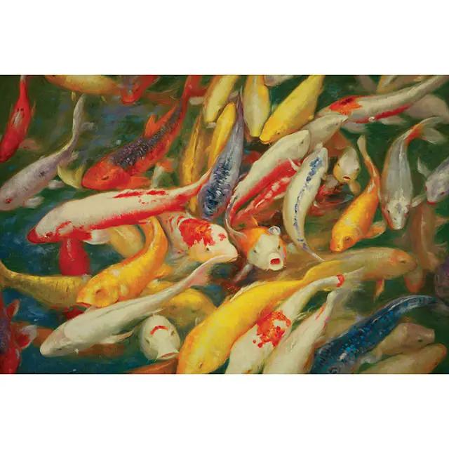 Koi - Printed Canvas Painting by Unique Piece Furniture