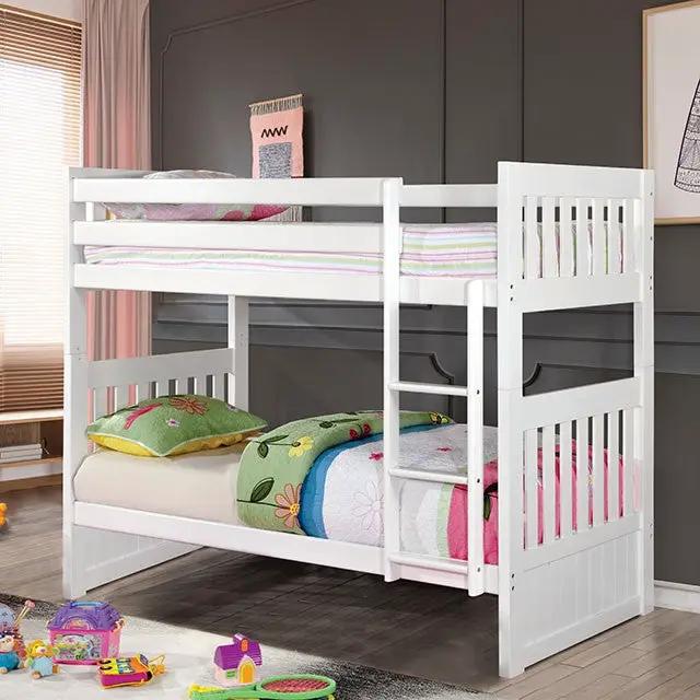 Canberra - Twin/Twin Bunk Bed by Unique Piece Furniture