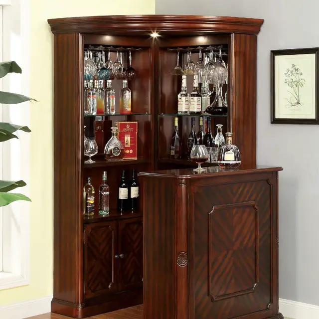 Voltaire - Corner Curio by Unique Piece Furniture