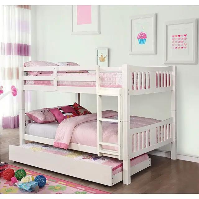 Cameron - Full/Full Bunk Bed, White by Unique Piece Furniture