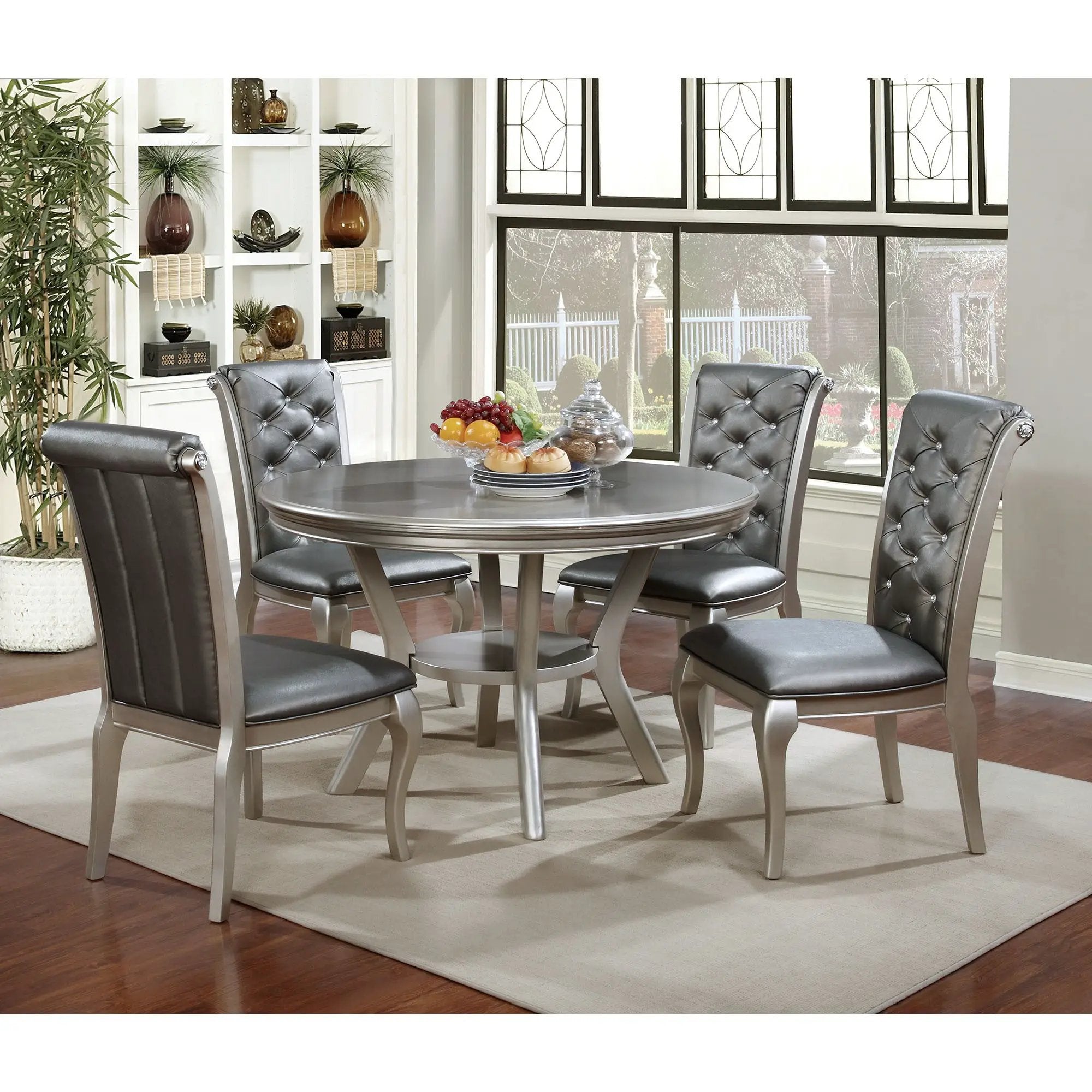 Amina - Round Dining Table by Unique Piece Furniture