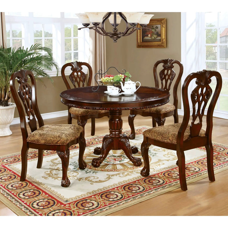 Elana - Round Dining Table by Unique Piece Furniture