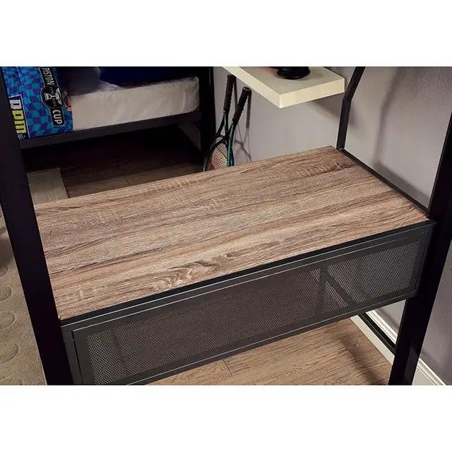 Ballarat - L-shaped Triple Twin Bunk Bed by Unique Piece Furniture