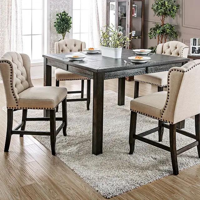 Sania - Counter Ht. Table by Unique Piece Furniture